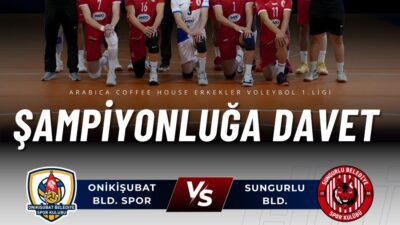 Onikişubat Belediyespor, Arabica Coffee House Erkekler 1. Ligi’nde sezon boyunca