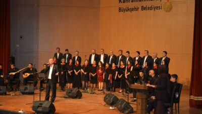 Kahramanmaraş Büyükşehir Belediyesinin düzenlediği “Kahramanmaraş Türküleri” konseri, Anadolu’nun ezgilerini aynı