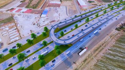 Büyükşehir Belediyesi ve Karayolları Genel Müdürlüğü iş birliğiyle hayata geçirilen