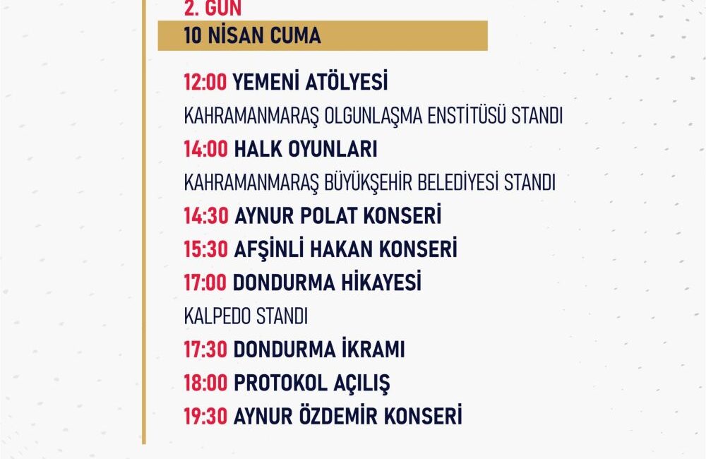 İstanbul Atatürk Havalimanı Millet Bahçesi’nde kapılarını açan "Kahramanmaraş Tanıtım Günleri",