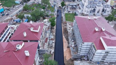 Kahramanmaraş Büyükşehir Belediyesi, Afşin ilçe merkezinin en yoğun ulaşım akslarından