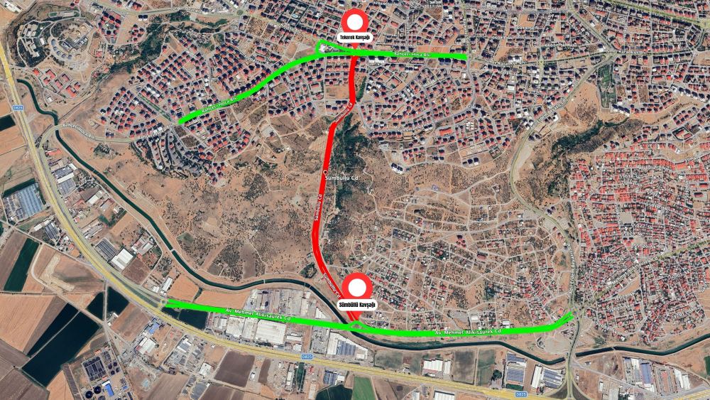 Büyükşehir Belediyesi, Onikişubat Sümbüllü Caddesi’nde gerçekleştirilecek güçlendirme ve yenileme çalışmaları
