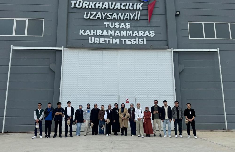 Büyükşehir Belediyesi’nin gençlik markası Pusula Maraş tarafından düzenlenen teknik gezide