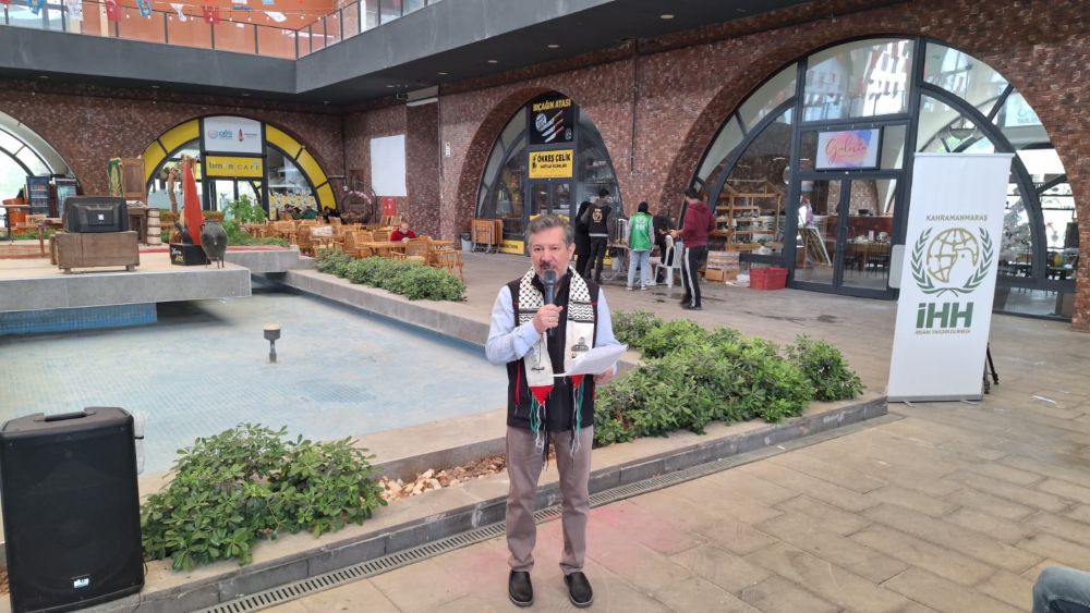 Onikişubat Belediyesi’nin katkılarıyla Kahramanmaraş İHH tarafından EXPO Alanı’ndaki Arasta Çarşı’da