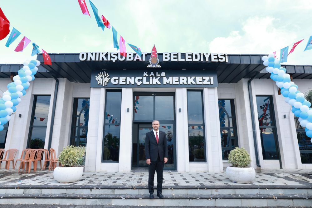 Onikişubat Belediyesi tarafından batı mahallelerinin merkezi konumundaki Kale'de hayata geçirilen