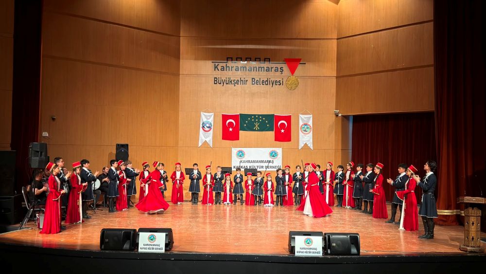 Kahramanmaraş Büyükşehir Belediyesi ve Kafkas Kültür Derneği iş birliğiyle düzenlenen