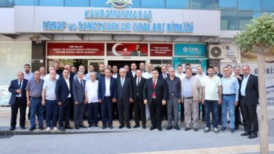 Kahramanmaraş Ticaret ve Sanayi Odası (KMTSO) heyeti, mayıs ayında
gerçekleştirilen seçimlerde
