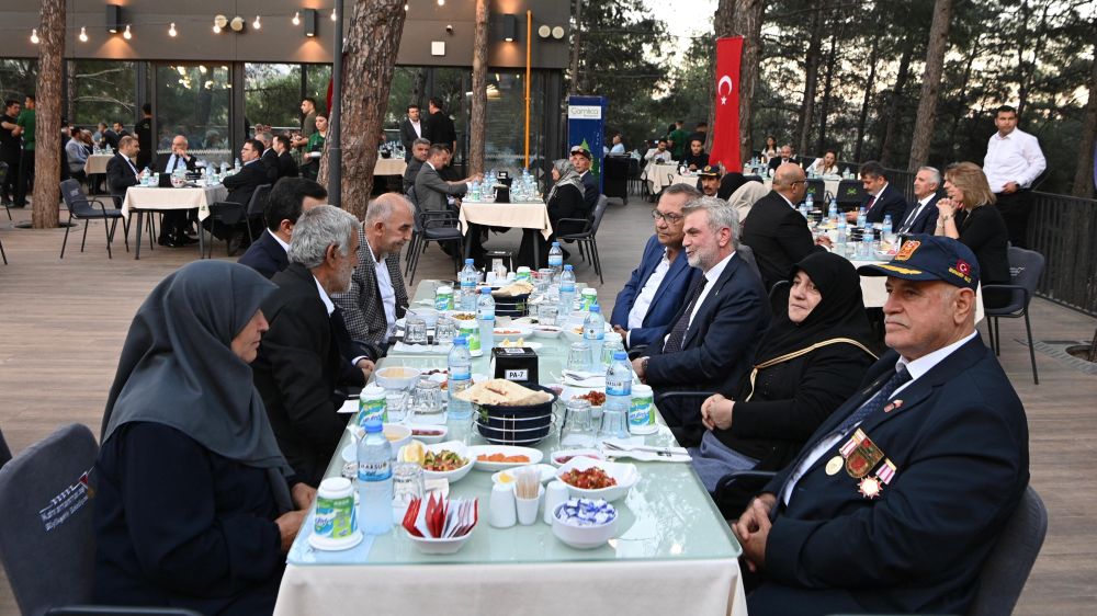 Jandarma Teşkilatı'nın 187. kuruluş yıl dönümünde şehit aileleri ve gazilerle