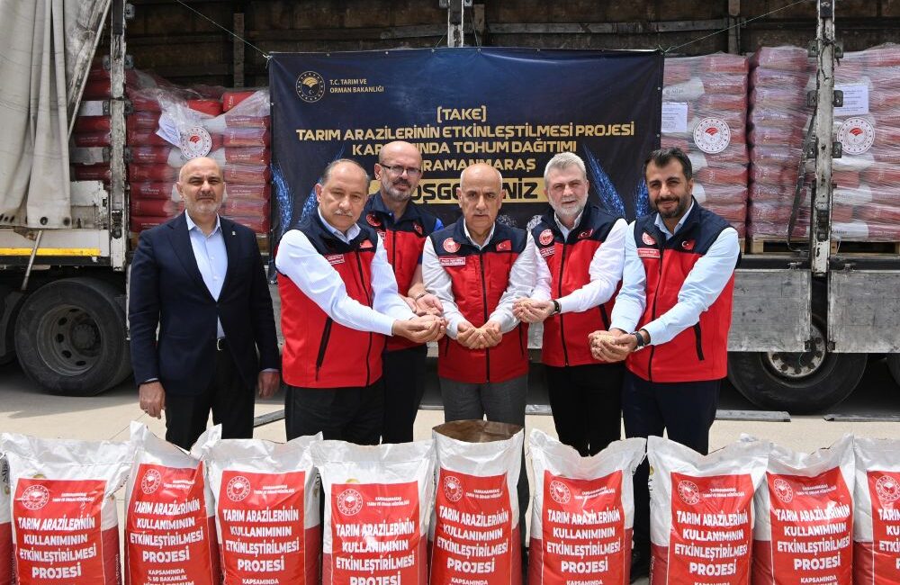 Tarım ve Orman Bakanlığı'nın %50 hibe desteğiyle sağladığı 47 ton