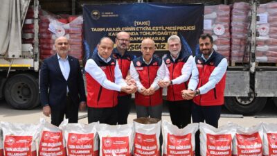 Tarım ve Orman Bakanlığı'nın %50 hibe desteğiyle sağladığı 47 ton