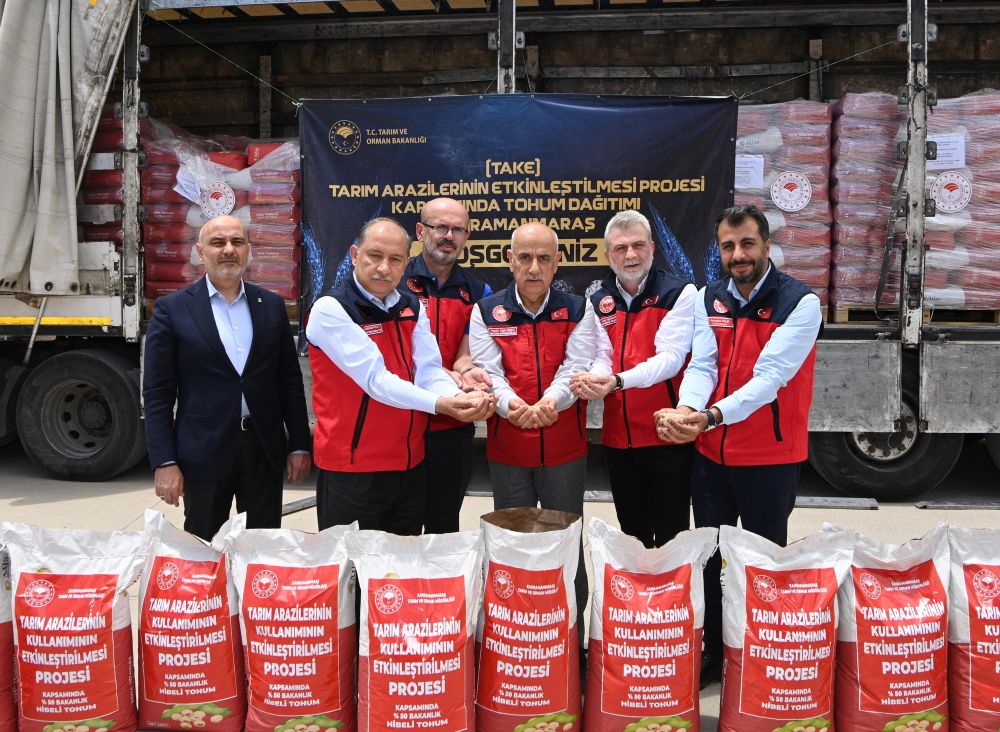 Tarım ve Orman Bakanlığı'nın %50 hibe desteğiyle sağladığı 47 ton