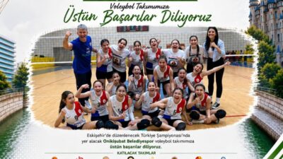 Kahramanmaraş’ta voleybolun yükselen gücü Onikişubat Belediye Spor, Efeler Ligi’ne yükselme