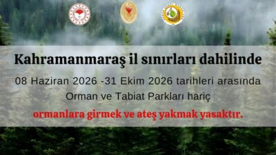Kahramanmaraş Valisi Mükerrem Ünlüer başkanlığında gerçekleştirilen kritik zirvenin ardından, orman
