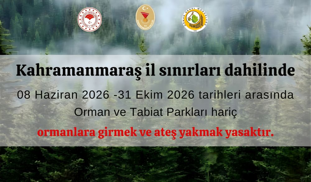 Kahramanmaraş Valisi Mükerrem Ünlüer başkanlığında gerçekleştirilen kritik zirvenin ardından, orman