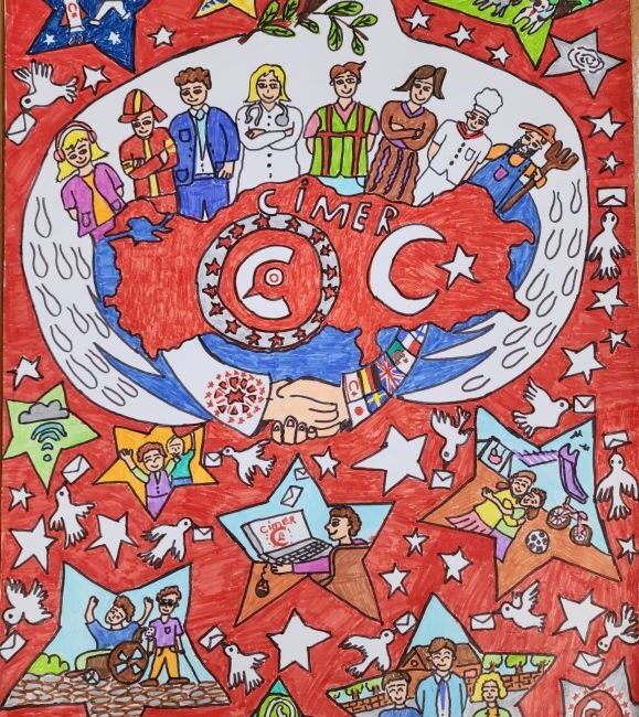 T.C. Cumhurbaşkanlığı İletişim Başkanlığı tarafından çocukların gözünden devlet millet iletişimini