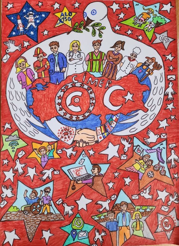 T.C. Cumhurbaşkanlığı İletişim Başkanlığı tarafından çocukların gözünden devlet millet iletişimini