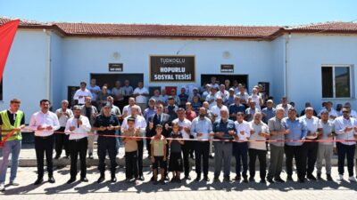 Türkoğlu Belediyesi, ilçesinin en uç sınırında yer alan Hopurlu Mahallesinde,