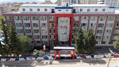 Şehit Akif Akçadağ Anadolu Lisesi’nde düzenlenen seviye tespit sınavına binlerce