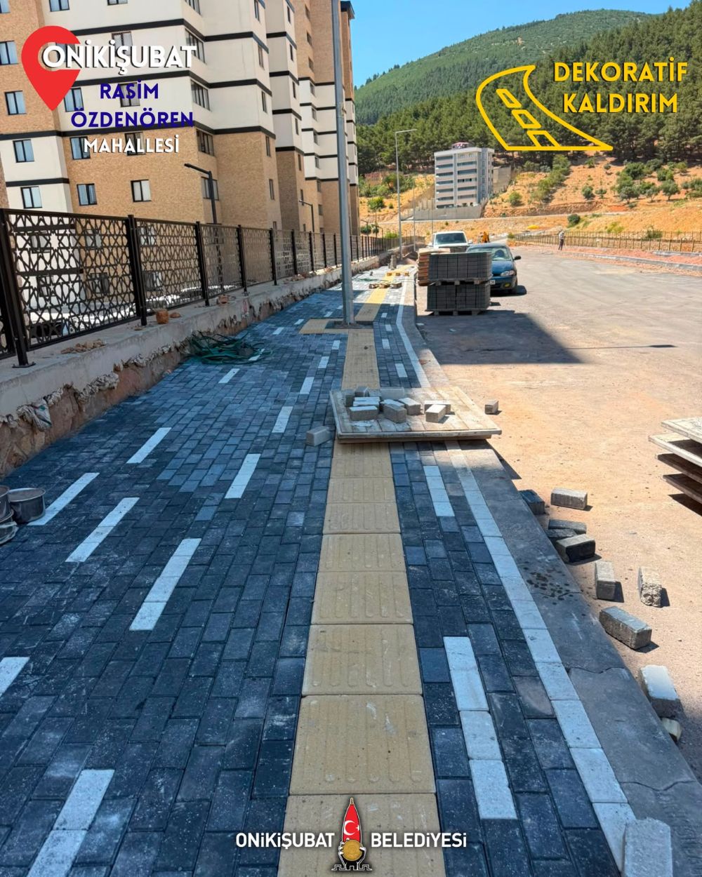 Onikişubat Belediyesi, ilçe merkezinin yanı sıra kırsal mahallelerde de ulaşım