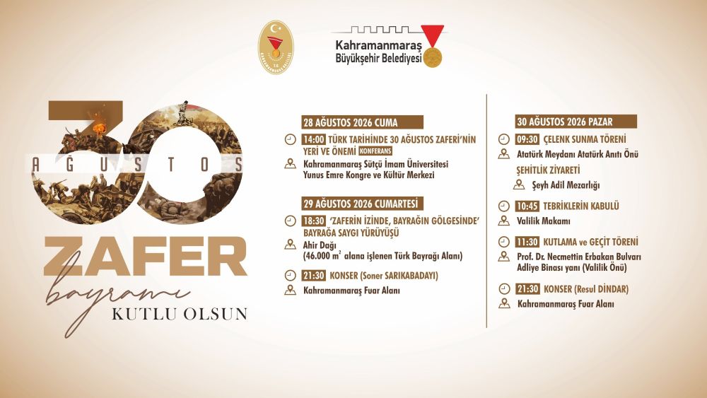 Konferanslardan bayrağa saygı yürüyüşüne, resmi geçit törenlerinden Soner Sarıkabadayı ve