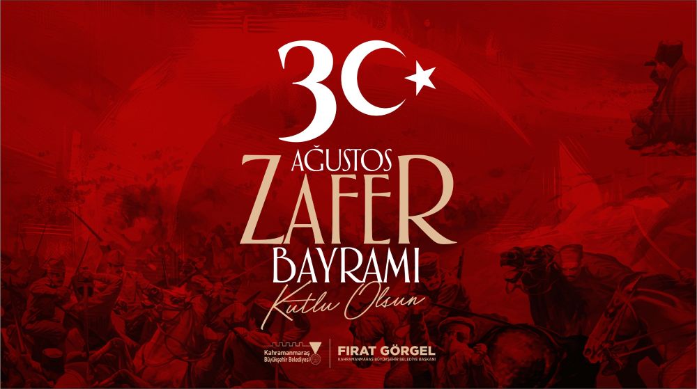 30 Ağustos Zafer Bayramı’nın 104’üncü yıl dönümü dolaysıyla kutlama mesajı
yayımlayan