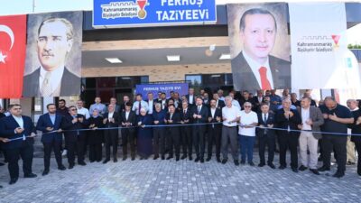 Büyükşehir Belediyesi tarafından Karacasu Ferhuş Mahallesi’nde hayata geçirilen
taziyeevi, hizmete açıldı.