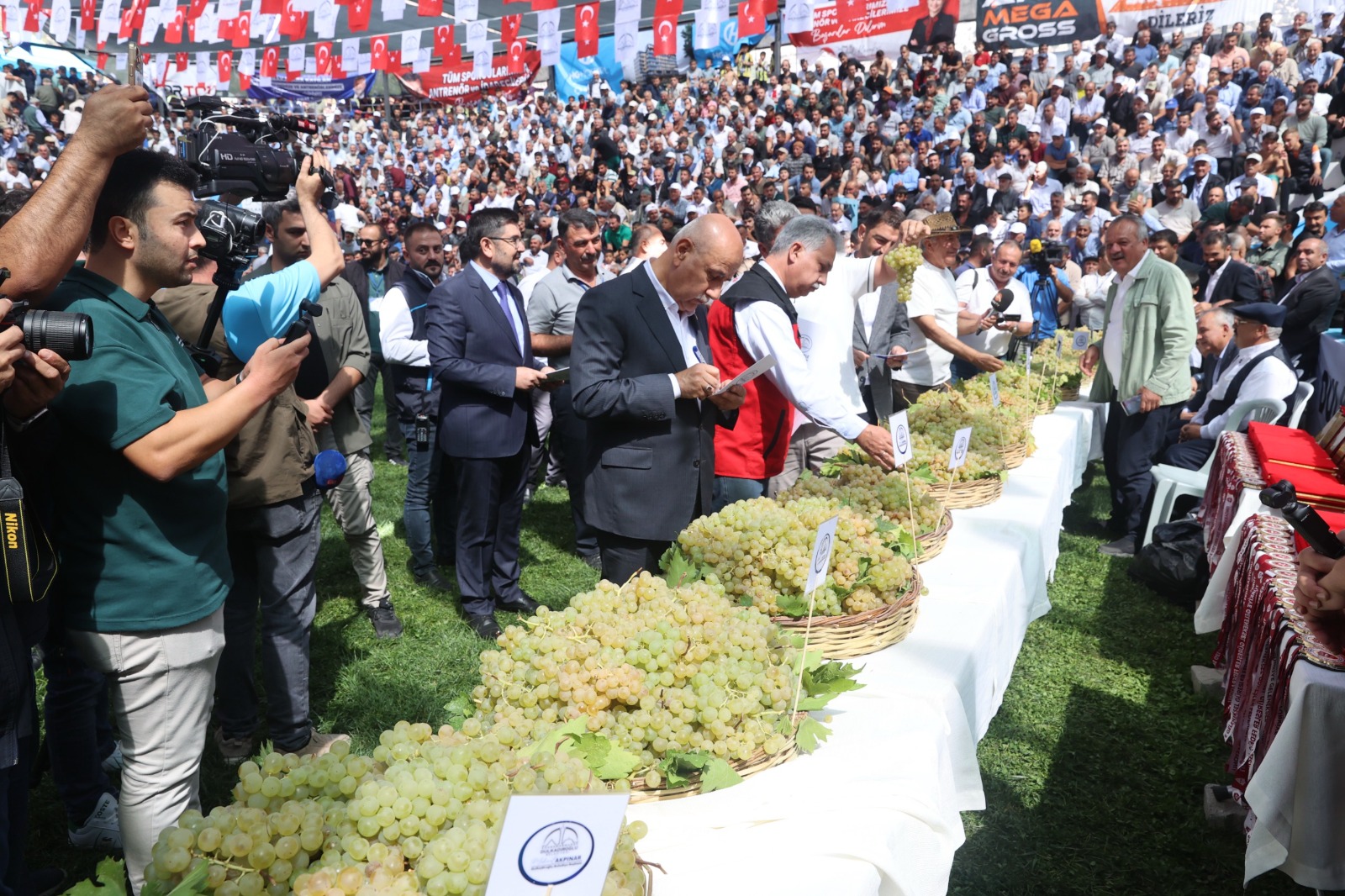 Dulkadiroğlu Belediyesi tarafından geleneksel hale getirilen Bertiz Boyalı Güreş Festivali,