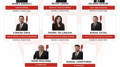 MHP Kahramanmaraş İl Başkanı Mansur Metehan başkanlığında gerçekleştirilen toplantıda, partinin