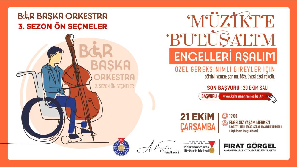 Büyükşehir Belediyesi, KSÜ ve Açık Sahne Sanat Akademisi iş birliğiyle