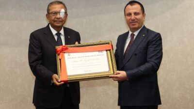 Şehrin ekonomisine yön veren toplantıda Meclis Başkanı M. Hanefi Öksüz’e
