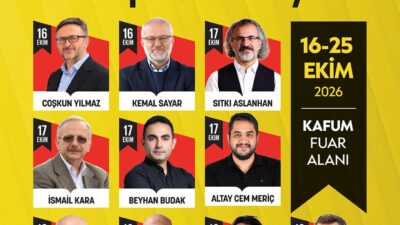Anadolu’nun en büyük kitap fuarı 400 yazar ve şair, 
150
