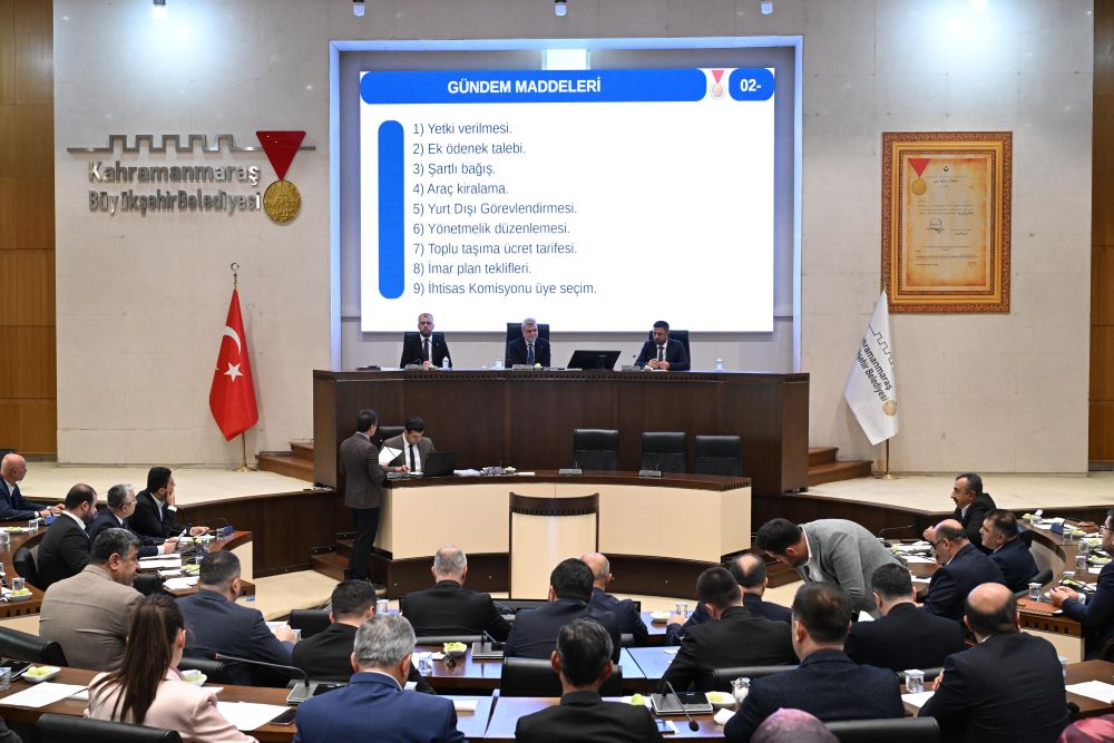 Büyükşehir Belediyesi Ekim ayı Olağan Meclis Toplantısı, Başkan Fırat Görgel
başkanlığında